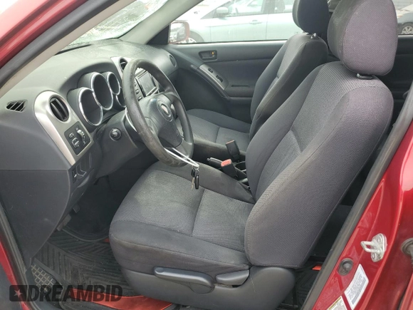 2005 Pontiac Vibe with VIN 5Y2SL638X5Z417715, listed as a Copart auction lot 75846424 with 249,115 mi miles and Salvage Title. Bid and sale history available at carsss.com. Image 7.