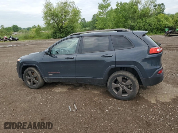 2016 Jeep Cherokee Altitude with VIN 1C4PJMCB0GW348615, listed as a Copart auction lot 61194105 with 124,840 mi miles and Salvage title. Bid and sale history available at DreamBid. Image 2.