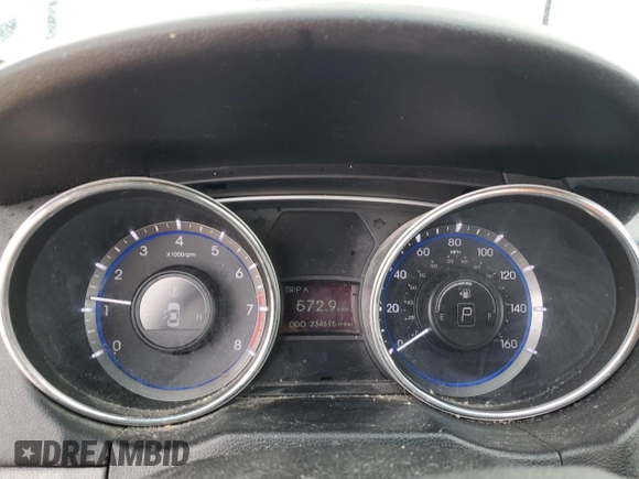 2013 Hyundai Sonata Limited with VIN 5NPEC4AC6DH794721, listed as a Copart auction lot 53328475 with 234,695 mi miles and Salvage Title. Bid and sale history available at carsss.com. Image 9.