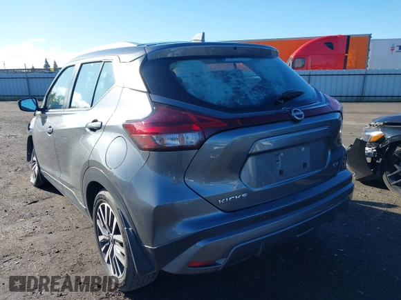 2023 Nissan Kicks SV with VIN 3N1CP5CV6PL494149, listed as a IAAI auction lot 41814244 with 49,010 mi miles. Bid and sale history available at carsss.com. Image 3.