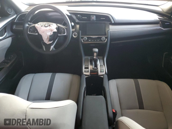 2018 Honda Civic Sedan EX with VIN 2HGFC2F7XJH564349, listed as a Copart auction lot 52791335 with 0 mi miles and Salvage Title. Bid and sale history available at carsss.com. Image 8.