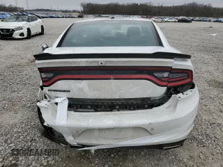 2022 Dodge Charger SXT with VIN 2C3CDXBG7NH202121, listed as a Copart auction lot 48325135 with 65,821 mi miles and Salvage Title. Bid and sale history available at DreamBid. Image 6.