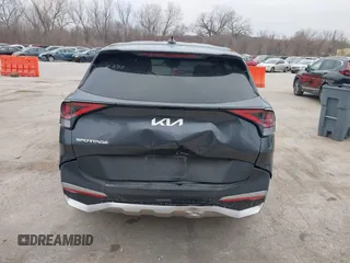 2023 Kia Sportage LX with VIN KNDPU3AF1P7171624, listed as a IAAI auction lot 37951563 with 3,032 mi miles and . Bid and sale history available at carsss.com. Image 6.