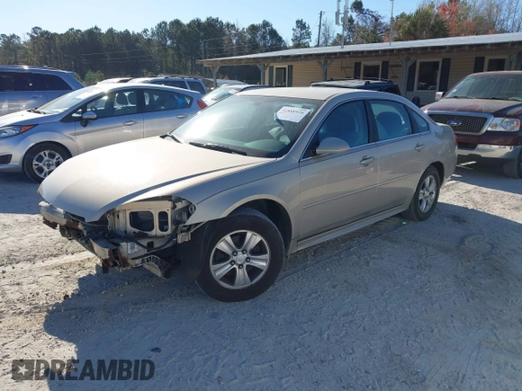 2012 Chevrolet Impala LS Retail with VIN 2G1WA5E37C1142130, listed as a IAAI auction lot 41888926 with 145,756 mi miles and . Bid and sale history available at DreamBid. Image 2.