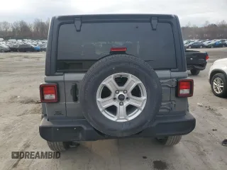 2023 Jeep Wrangler Willys with VIN 1C4HJXDGXPW545601, listed as a Copart auction lot 50020905 with 19,115 mi miles and Salvage title. Bid and sale history available at DreamBid. Image 6.