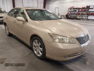 2008 Lexus ES 350 with VIN JTHBJ46G382178257, listed as a IAAI auction lot 42143318 with 244,678 mi miles. Bid and sale history available at carsss.com. Image 1.