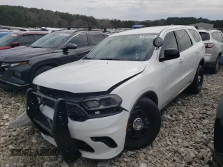 2023 Dodge Durango Pursuit z VIN 1C4RDJFG6PC690674, wystawiony jako Copart lot #42084325 z przebiegiem Nie podano mil oraz Szkoda całkowita • Salvage title. Historia ofert i sprzedaży dostępna na DreamBid. Obrazek 1.