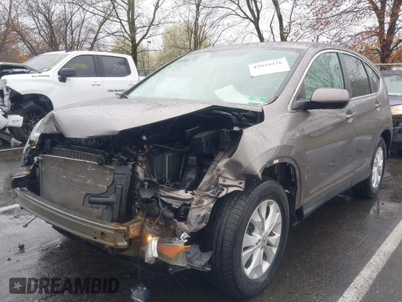 2013 Honda CR-V EX with VIN 5J6RM4H52DL004049, listed as a IAAI auction lot 42018476 with 197,334 mi miles. Bid and sale history available at carsss.com. Image 2.