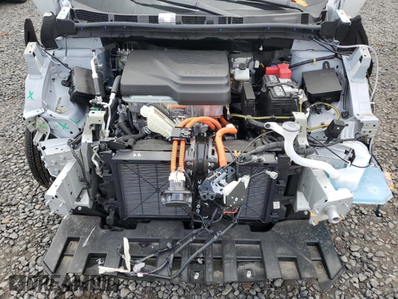 2024 Nissan LEAF S with VIN 1N4AZ1BV7RC556039, listed as a Copart auction lot 49458035 with 3,734 mi miles and Salvage title. Bid and sale history available at DreamBid. Image 11.
