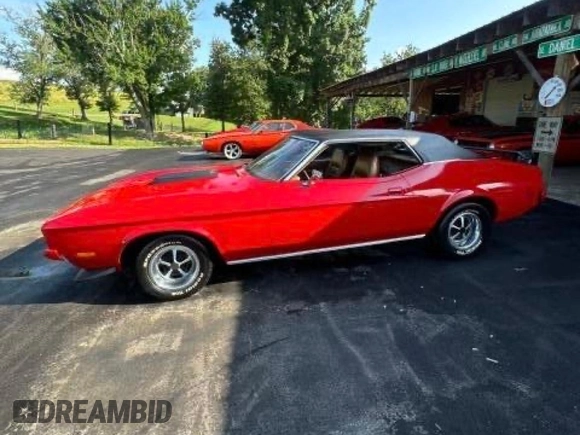 1972 Ford Mustang с VIN 2F01H236946, выставлен на аукционе Copart как лот 62205955 с пробегом 63 690 миль миль и Чистый • Clean title. История ставок и продаж доступна на DreamBid. Изображение 9.