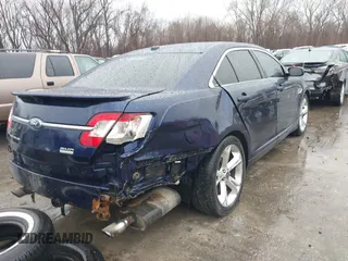 2011 Ford Taurus SHO with VIN 1FAHP2KT5BG140644, listed as a IAAI auction lot 41686481 with 351,294 mi miles and . Bid and sale history available at DreamBid. Image 4.