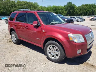 2008 Mercury Mariner Premier with VIN 4M2CU87138KJ22473, listed as a Copart auction lot 55357055 with 70,182 mi miles and Salvage title. Bid and sale history available at DreamBid. Image 4.