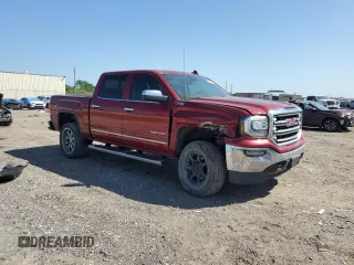 2018 GMC Sierra 1500 SLT z VIN 3GTU2NEC7JG152110, wystawiony jako Copart lot #52478995 z przebiegiem 93 992 mil mil oraz Szkoda całkowita • Salvage title. Historia ofert i sprzedaży dostępna na DreamBid. Obrazek 4.