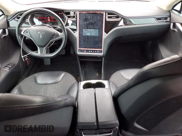 2014 Tesla Model S 60 with VIN 5YJSA1S14EFP51077, listed as a Copart auction lot 47918905 with 167,594 mi miles and Salvage title. Bid and sale history available at DreamBid. Image 8.
