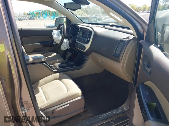 2015 GMC Canyon 2WD SLE with VIN 1GTG5BE31F1166383, listed as a IAAI auction lot 41640378 with 334,016 mi miles. Bid and sale history available at carsss.com. Image 5.
