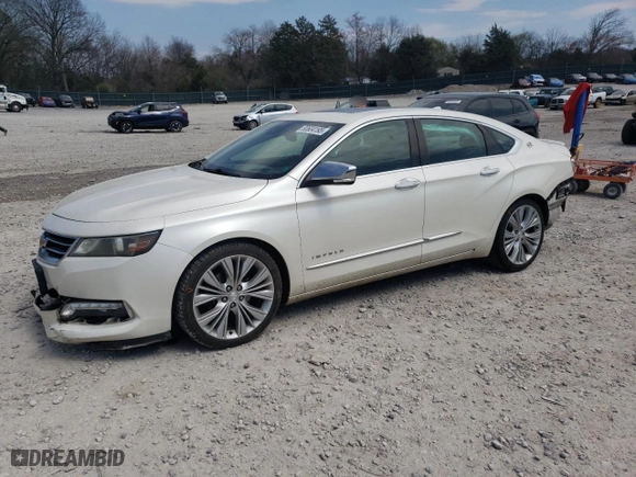 2014 Chevrolet Impala LTZ with VIN 2G1155S37E9271427, listed as a Copart auction lot 50604195 with 172,174 mi miles and Salvage Title. Bid and sale history available at carsss.com. Image 1.