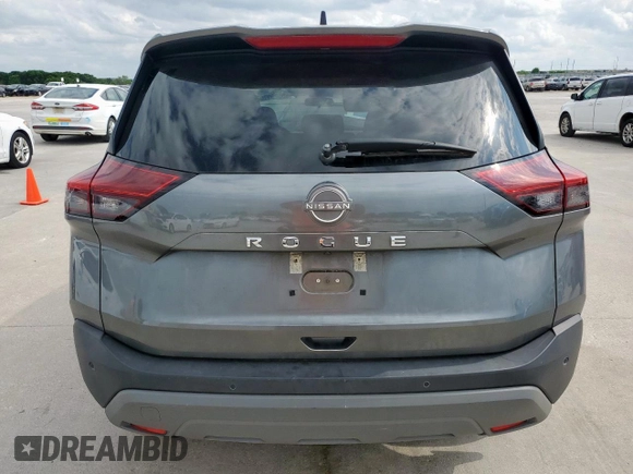 2023 Nissan Rogue S with VIN 5N1BT3AAXPC776245, listed as a Copart auction lot 55259705 with 155,869 mi miles and Clean Title. Bid and sale history available at DreamBid. Image 6.
