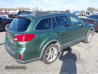 2014 Subaru Outback Limited with VIN 4S4BRBLC9E3238964, listed as a IAAI auction lot 41626397 with 132,510 mi miles and . Bid and sale history available at DreamBid. Image 4.