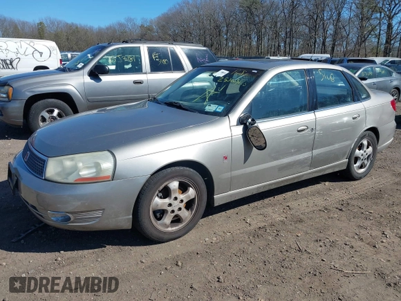 2003 Saturn LS with VIN 1G8JU54F43Y546465, listed as a IAAI auction lot 41896175 with 999,999 mi miles. Bid and sale history available at carsss.com. Image 6.