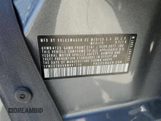 2019 Volkswagen Jetta S z VIN 3VWC57BU5KM061736, wystawiony jako Copart lot #55365334 z przebiegiem Nie podano mil oraz Szkoda całkowita • Salvage title. Historia ofert i sprzedaży dostępna na DreamBid. Obrazek 12.