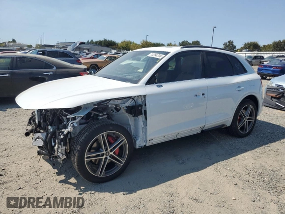 2024 Audi Q5 S line Prestige with VIN WA1F2AFY6R2067043, listed as a Copart auction lot 70264704 with 125 mi miles and Salvage Title. Bid and sale history available at carsss.com. Image 1.