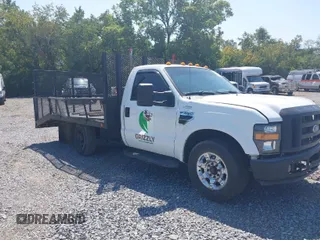 2008 Ford F-350 XL with VIN 1FDSF34518EA74407, listed as a IAAI auction lot 40175787 with 129,180 mi miles and . Bid and sale history available at DreamBid. Image 1.