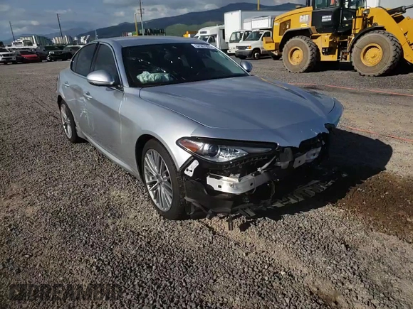 2017 Alfa Romeo Giulia Ti with VIN ZARFAECN6H7550369, listed as a Copart auction lot 37557893 with 14,876 mi miles. Bid and sale history available at carsss.com. Image 11.