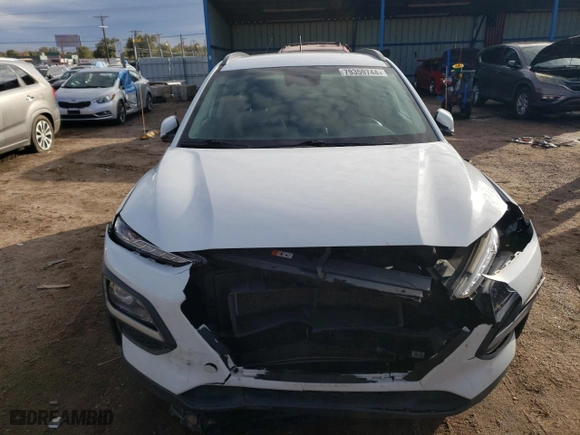 2021 Hyundai Kona SEL with VIN KM8K2CAA8MU626143, listed as a Copart auction lot 79359744 with 48,685 mi miles and Salvage Title. Bid and sale history available at carsss.com. Image 5.