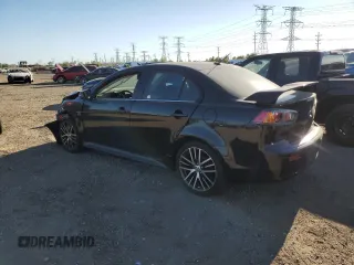 2017 Mitsubishi Lancer ES with VIN JA32V2FW7HU002266, listed as a Copart auction lot 73500354 with 87,114 mi miles and Salvage Title. Bid and sale history available at carsss.com. Image 2.