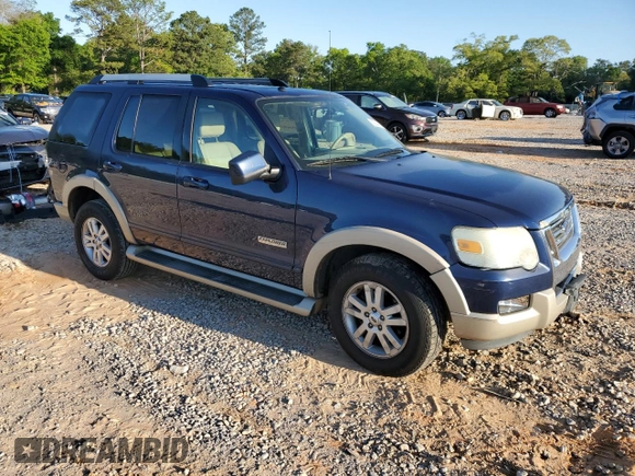 2006 Ford Explorer Eddie Bauer z VIN 1FMEU74E46UA98827, wystawiony jako Copart lot #52624135 z przebiegiem 223 740 mil mil oraz Szkoda całkowita • Salvage title. Historia ofert i sprzedaży dostępna na DreamBid. Obrazek 4.
