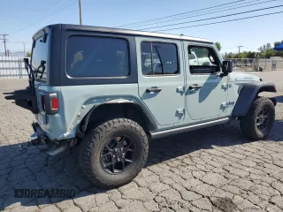 2024 Jeep Wrangler Sport S with VIN 1C4RJXN63RW142251, listed as a Copart auction lot 57103095 with 30,111 mi miles and Salvage title. Bid and sale history available at DreamBid. Image 3.