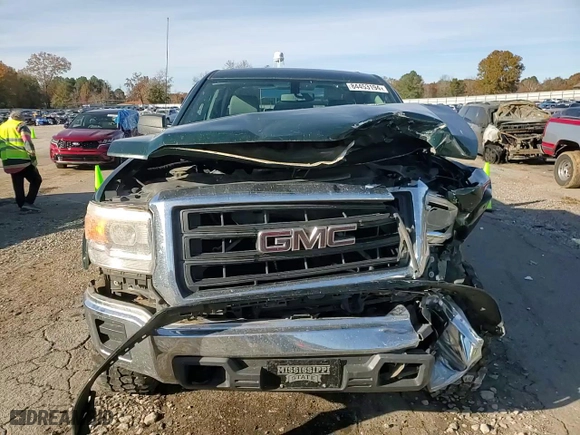 2015 GMC Sierra 1500 with VIN 1GTV2TEC2FZ161992, listed as a Copart auction lot 84453194 with 194,528 mi miles and Salvage Title. Bid and sale history available at carsss.com. Image 10.