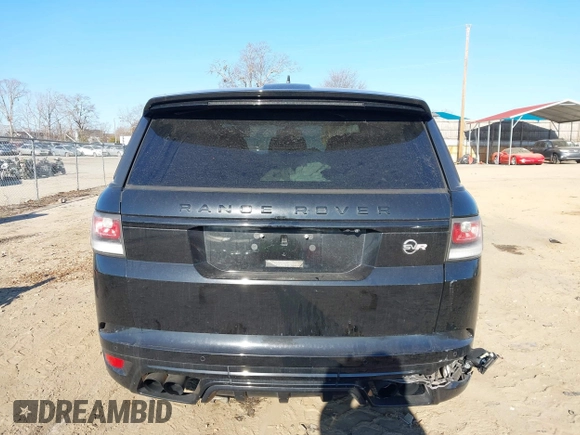 2016 Land Rover Range Rover Sport SVR with VIN SALWZ2EFXGA589337, listed as a IAAI auction lot 41395075 with 71,364 mi miles and . Bid and sale history available at DreamBid. Image 17.