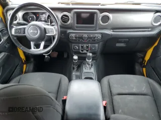 2019 Jeep Wrangler Unlimited Sahara with VIN 1C4HJXEN2KW523906, listed as a Copart auction lot 50950035 with 98,013 mi miles and Salvage Title. Bid and sale history available at carsss.com. Image 8.