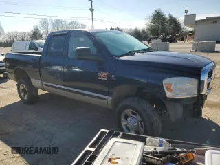 2007 Dodge Ram 2500 SLT with VIN 1D7KS28C57J543352, listed as a Copart auction lot 44964395 with 276,528 mi miles and Salvage Title. Bid and sale history available at carsss.com. Image 4.