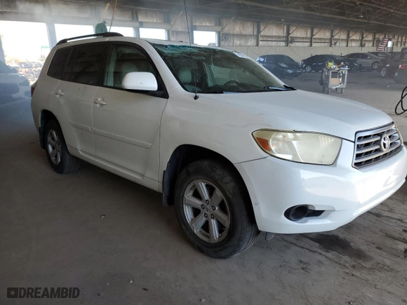 2009 Toyota Highlander with VIN JTEDS41AX92086733, listed as a Copart auction lot 45243155 with 256,414 mi miles and Salvage Title. Bid and sale history available at carsss.com. Image 4.