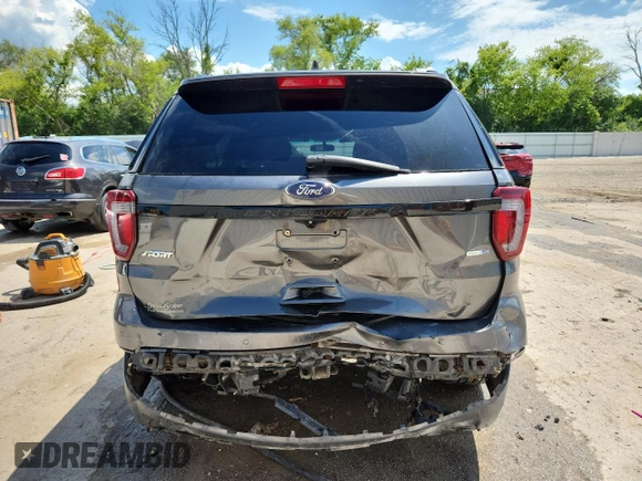 2016 Ford Explorer Sport with VIN 1FM5K8GT1GGC55736, listed as a Copart auction lot 62737955 with 104,413 mi miles and Non repairable. Bid and sale history available at DreamBid. Image 6.