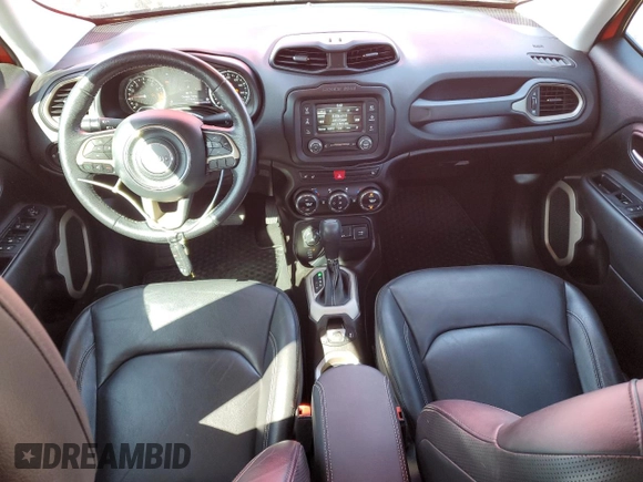 2017 Jeep Renegade Limited with VIN ZACCJBDB2HPE48490, listed as a Copart auction lot 52027175 with 41,519 mi miles and Salvage title. Bid and sale history available at DreamBid. Image 8.