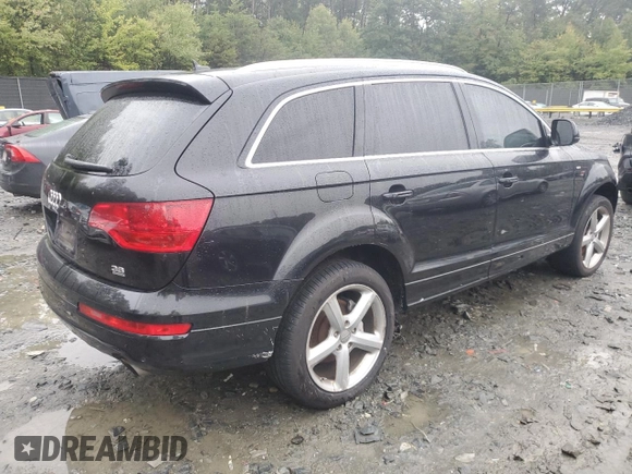 2009 Audi Q7 Premium Plus with VIN WA1EY74L09D015397, listed as a Copart auction lot 72916724 with 217,889 mi miles and Clean title. Bid and sale history available at DreamBid. Image 3.
