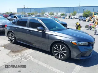 2022 Honda Civic EX with VIN JHMFE1F76NX005142, listed as a IAAI auction lot 42654581 with 42,887 mi miles and . Bid and sale history available at DreamBid. Image 1.