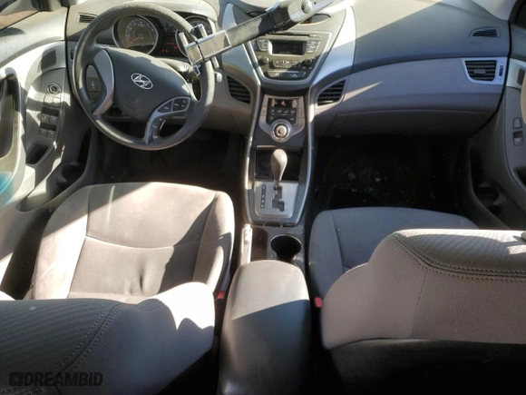 2013 Hyundai Elantra GLS PZEV with VIN KMHDH4AE7DU718490, listed as a Copart auction lot 83266474 with 147,048 mi miles and Non Repairable. Bid and sale history available at carsss.com. Image 8.