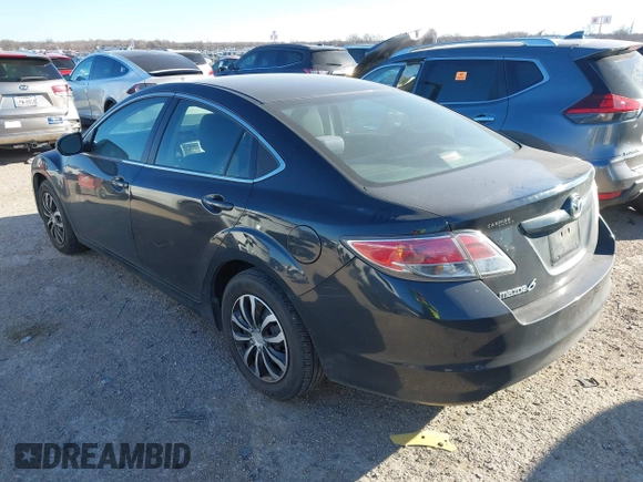 2013 Mazda 6 i Sport with VIN 1YVHZ8BH2D5M16936, listed as a IAAI auction lot 41675168 with 143,008 mi miles. Bid and sale history available at carsss.com. Image 3.