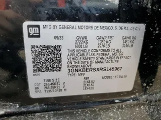2024 Chevrolet Blazer RS with VIN 3GNKBERSXRS145967, listed as a Copart auction lot 82835454 with 21,750 mi miles and Salvage Title. Bid and sale history available at carsss.com. Image 13.