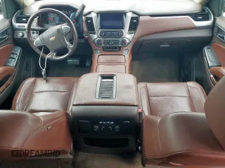 2018 Chevrolet Suburban Premier with VIN 1GNSCJKC5JR184384, listed as a Copart auction lot 53512255 with 161,503 mi miles and Salvage title. Bid and sale history available at DreamBid. Image 8.