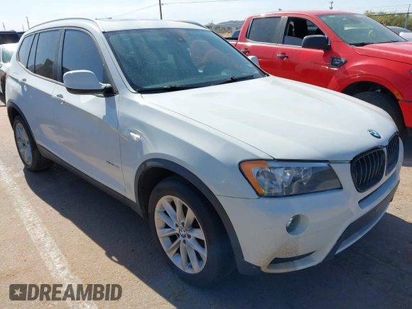 2013 BMW X3 xDrive28i with VIN 5UXWX9C55D0A26358, listed as a IAAI auction lot 42229409 with 145,784 mi miles and . Bid and sale history available at DreamBid. Image 1.