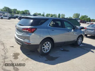 2024 Chevrolet Equinox LT with VIN 3GNAXUEG9RL263348, listed as a Copart auction lot 55855405 with Not Provided miles and Non Repairable. Bid and sale history available at DreamBid. Image 3.