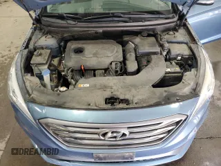 2015 Hyundai Sonata Sport with VIN 5NPE34AF7FH047528, listed as a Copart auction lot 54252645 with 58,703 mi miles and Salvage title. Bid and sale history available at DreamBid. Image 11.