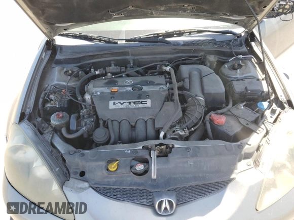 2006 Acura RSX with VIN JH4DC54806S000968, listed as a Copart auction lot 57752665 with 237,288 mi miles and Salvage title. Bid and sale history available at DreamBid. Image 11.
