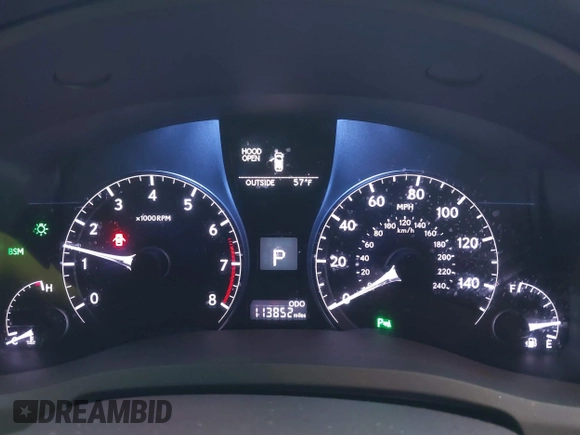 2014 Lexus RX 350 with VIN JTJBK1BA9E2460815, listed as a IAAI auction lot 41695555 with 113,852 mi miles and . Bid and sale history available at DreamBid. Image 7.