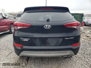 2017 Hyundai Tucson Value with VIN KM8J33A20HU365498, listed as a Copart auction lot 89315085 with 99,713 mi miles and Salvage Title. Bid and sale history available at carsss.com. Image 6.